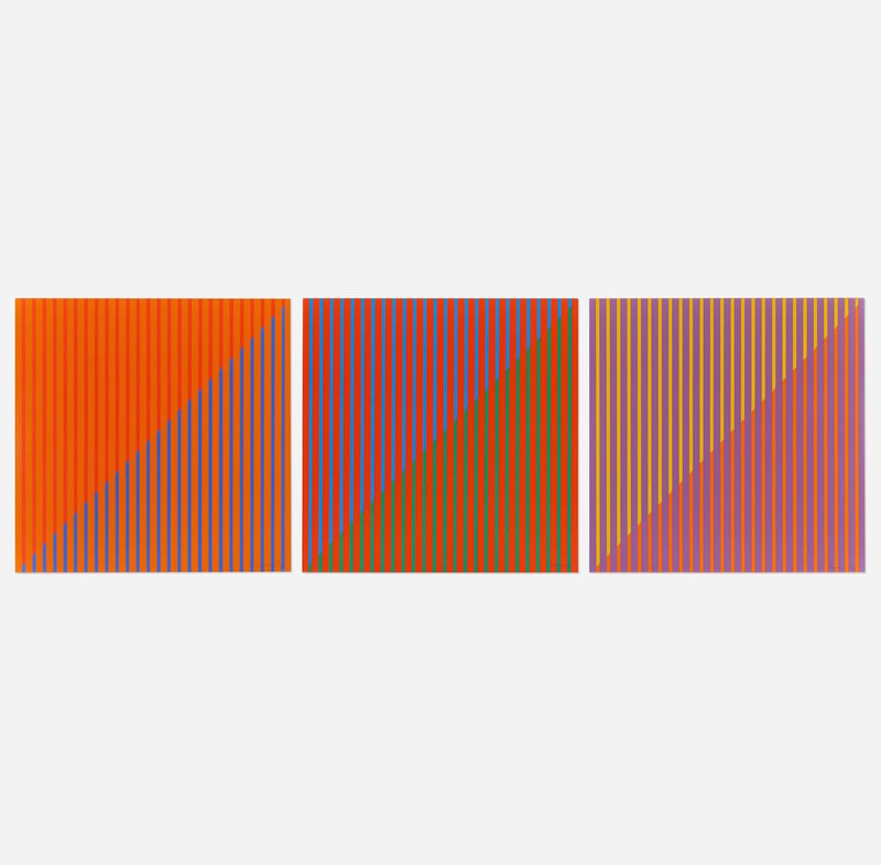 Karl Benjamin - Untitled, 1976