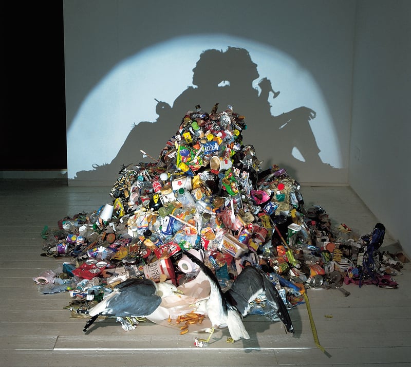 © Tim Noble and Sue Webster - Dirty White Trash (With Gulls), 1998
