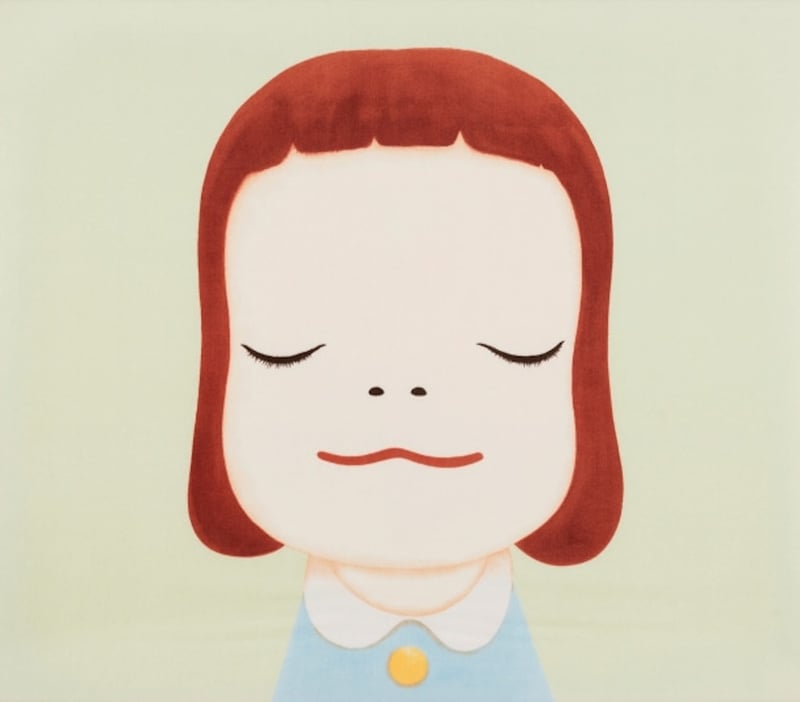 Artwork © Yoshitomo Nara - WOW (Works on Whatever) Project beach towel, 2010