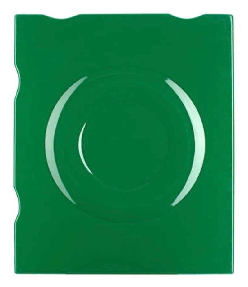 Robert Morris - Untitled, from 'Ten from Leo Castelli,'1967. Green plastic multiple. 59 x 49 x 2cm (23 x 19 x 3/4 in)