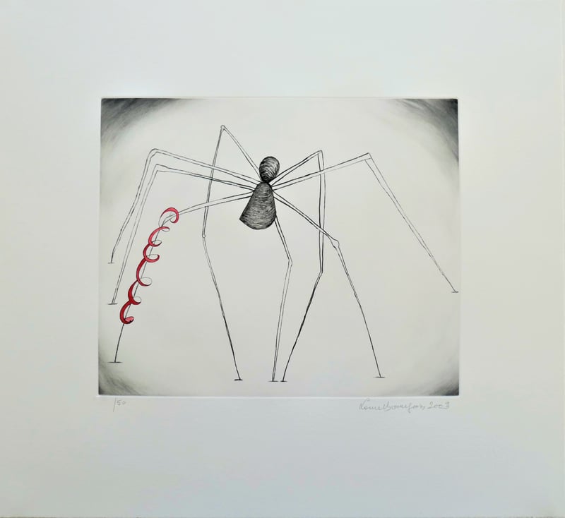 Louise Bourgeois - Untitled (Spider and Snake), 2003 