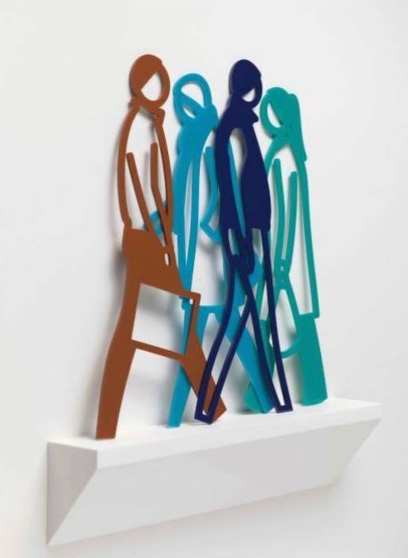 Artwork © Julian Opie - Belgium 1, 2021