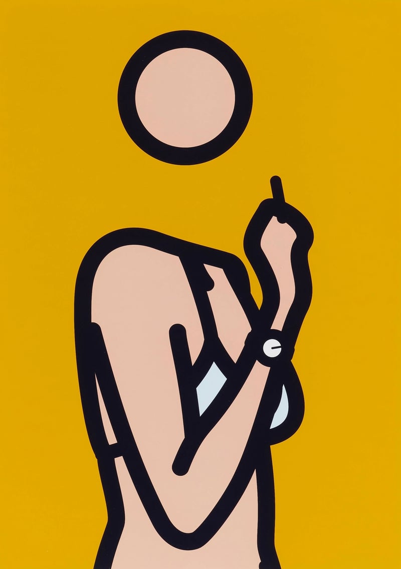 Julian Opie’s Artistic Universe: From Walking Figures to Dynamic Landscapes