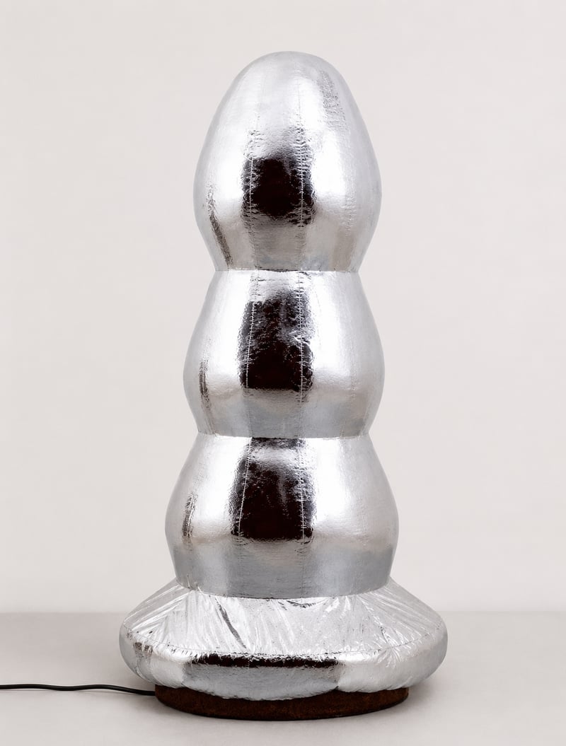Paul Mccarthy – Brancusi Tree (silver), 2007 – Mixed média Paul Mccarthy – Brancusi Tree (silver), 2007 – Mixed média