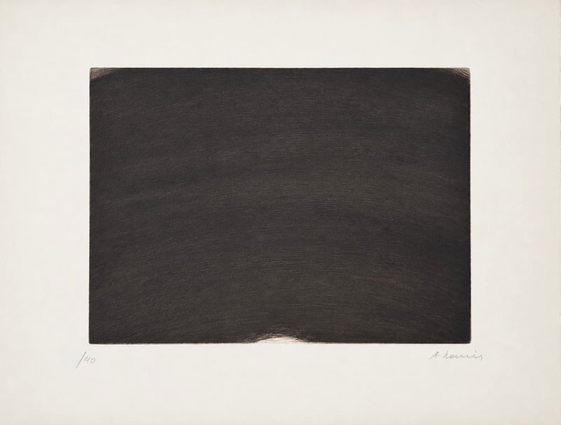 Arnulf Rainer – Tube, 1966/67 - 1986 – Gravure Arnulf Rainer – Tube, 1966/67 - 1986 – Gravure