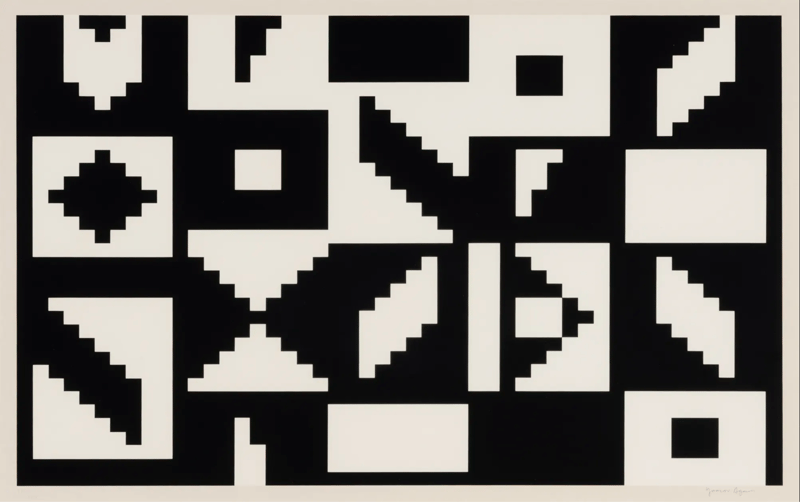 Yaacov Agam – Colors of Love, ca. 1970 – Siebdruck Yaacov Agam – Colors of Love, ca. 1970 – Siebdruck