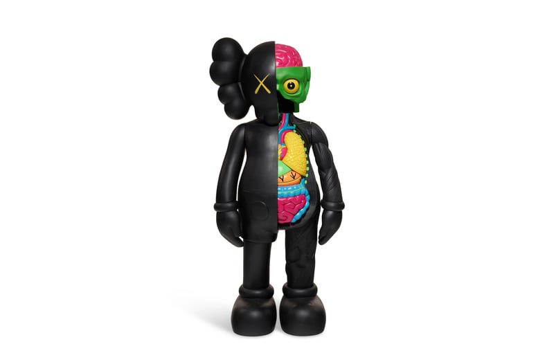 KAWS - Four Foot Companion - black dissected, 2009