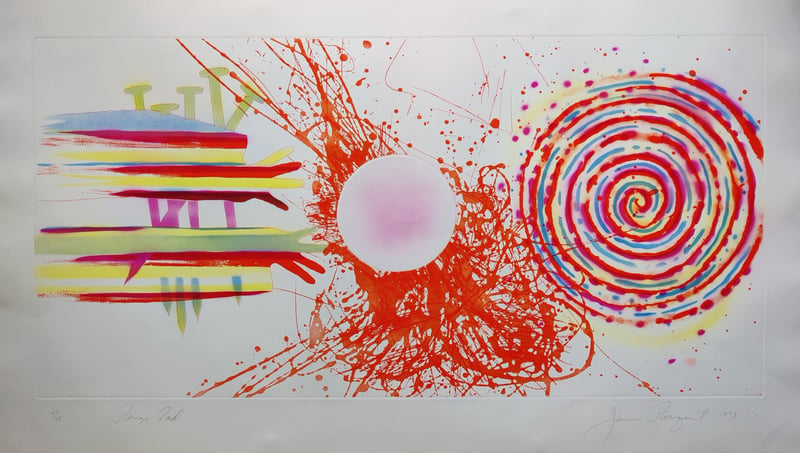 James Rosenquist – Rouge Pad, 1978 – Etching and Aquatint James Rosenquist – Rouge Pad, 1978 – Etching and Aquatint