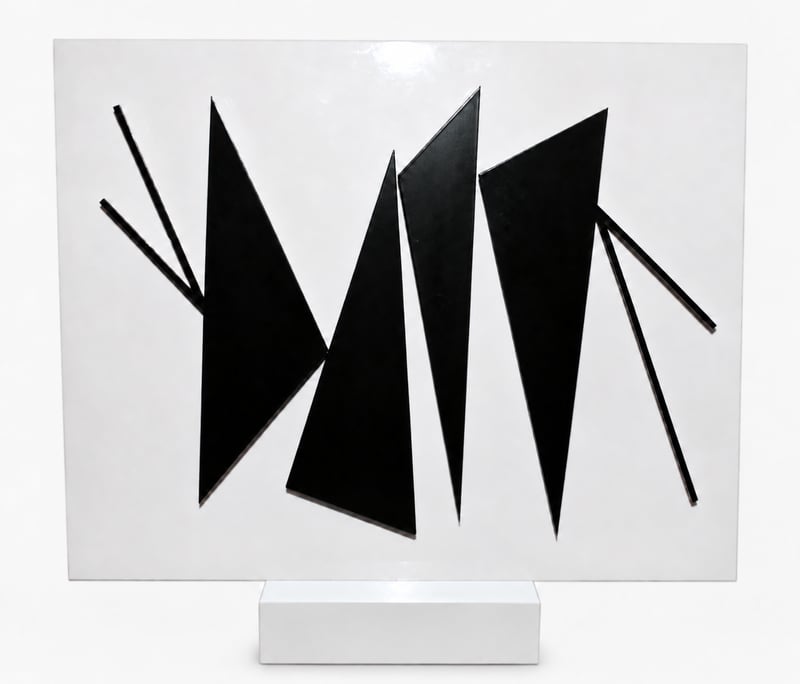 Geneviève Claisse – Ryph, 1966 – Mischtechnik Geneviève Claisse – Ryph, 1966 – Mischtechnik