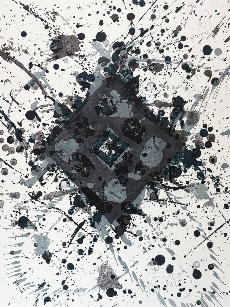 Sam Francis – Untitled, from The Presidential Portfolio, 1980 – Lithograph