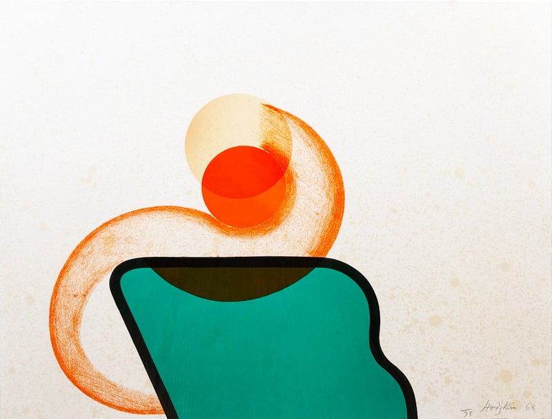 Howard Hodgkin – Bedroom, 1968 – Lithografie Howard Hodgkin – Bedroom, 1968 – Lithografie