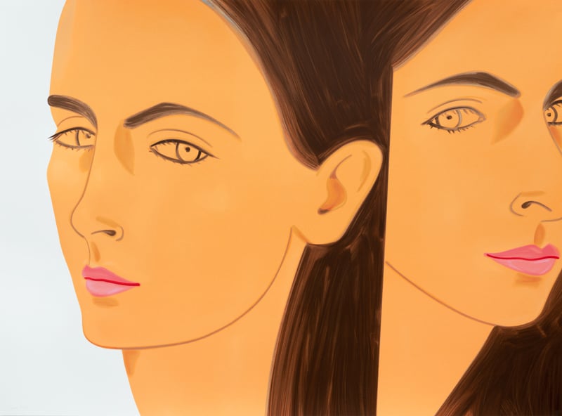Alex Katz – Olivia 2, 2025 – Silkscreen Alex Katz – Olivia 2, 2025 – Silkscreen