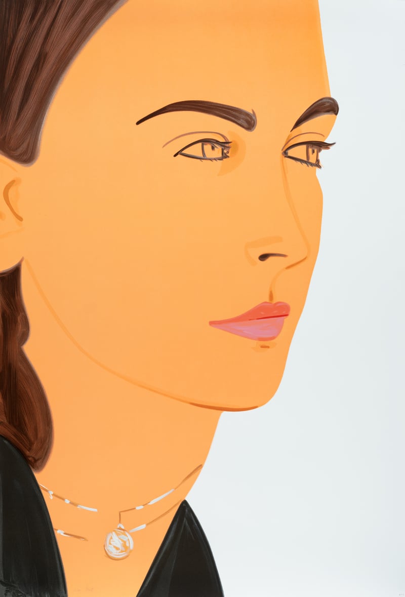 Alex Katz – Olivia 3, 2025 – Silkscreen Alex Katz – Olivia 3, 2025 – Silkscreen