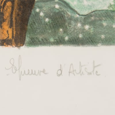 Epreuve d’artist
