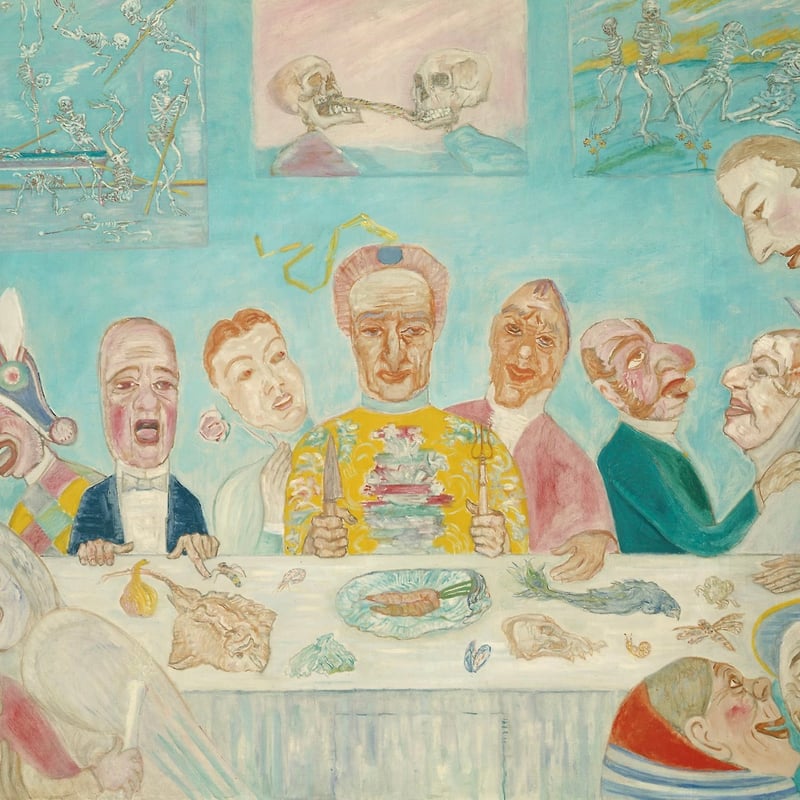 James Ensor: Masks, Skeletons, and Symbolism in Belgian Art