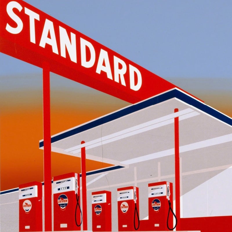 Ed Ruscha's 'Standard Station' (1966): An Icon of American Pop Art