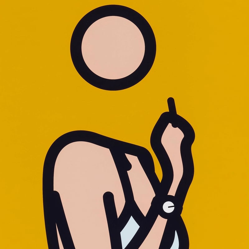 Julian Opie’s Artistic Universe: From Walking Figures to Dynamic Landscapes