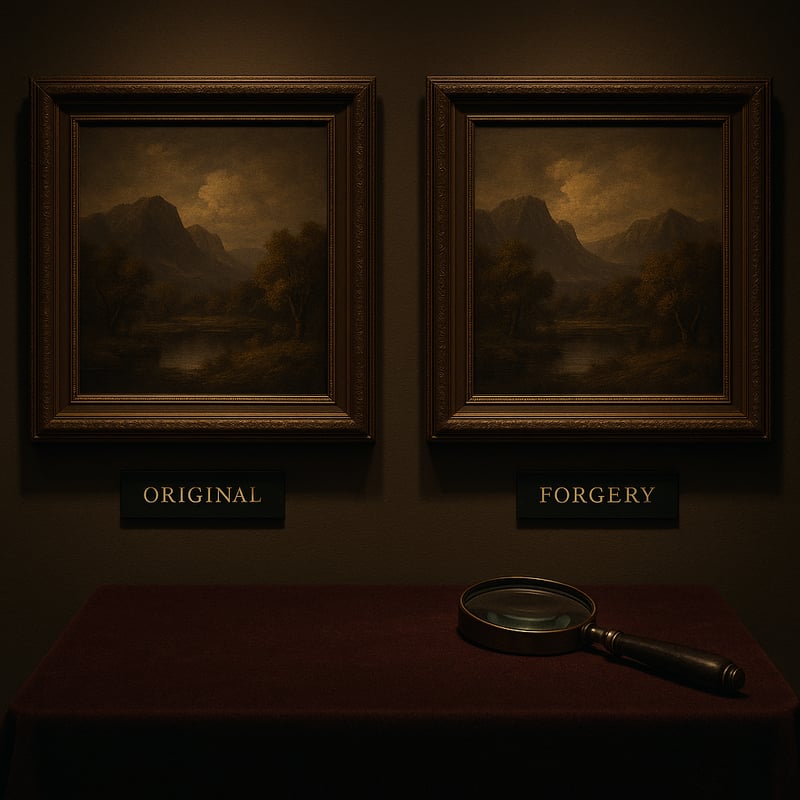 Spotting Fakes: How to Identify Forged Artworks