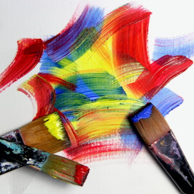 Oil on paper